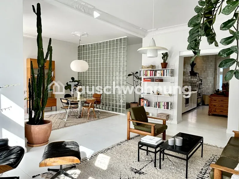 Tauschwohnung: Sonniges Altbau-Loft mit großer Loggia in Prenzlauer Berg — photo 1